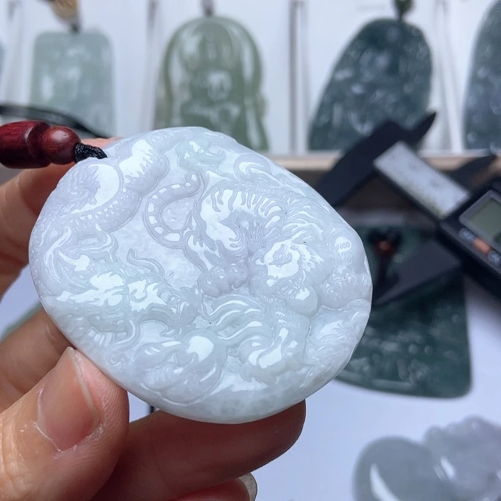 翡翠未镶嵌挂件翡翠