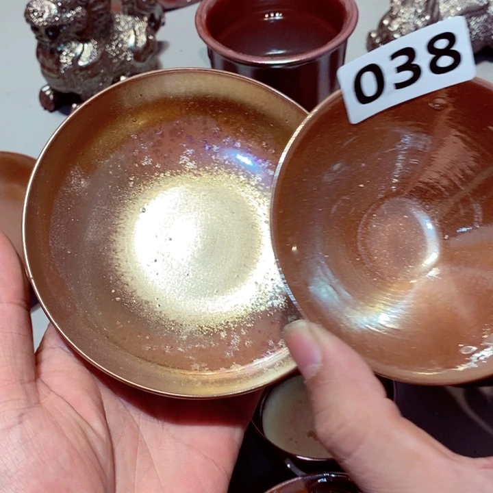 柴烧茶具陶瓷杯子