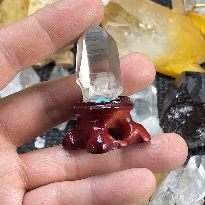 水晶珠宝半成品未镶嵌?****?