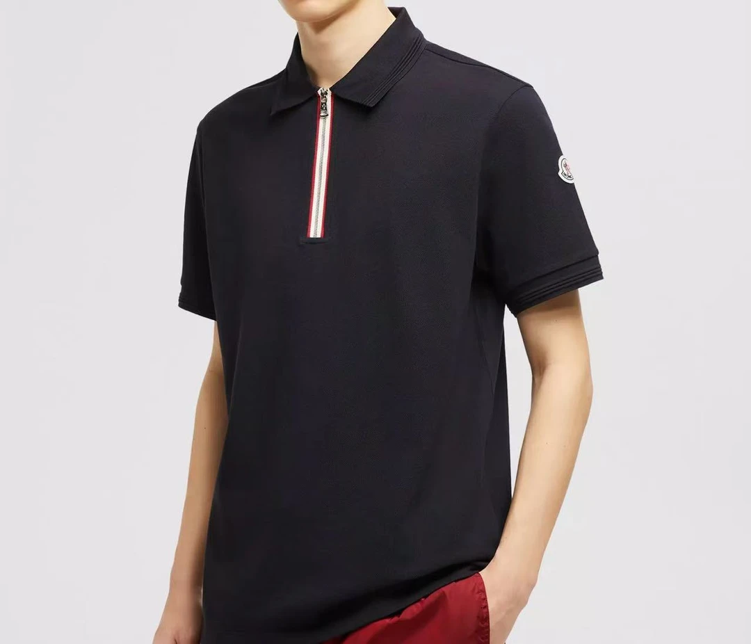 全新未使用 MONCLER 盟可睐蒙口/GG/男士黑色POLO衫