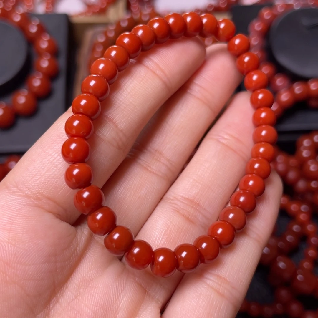 未镶嵌手链南红玛瑙