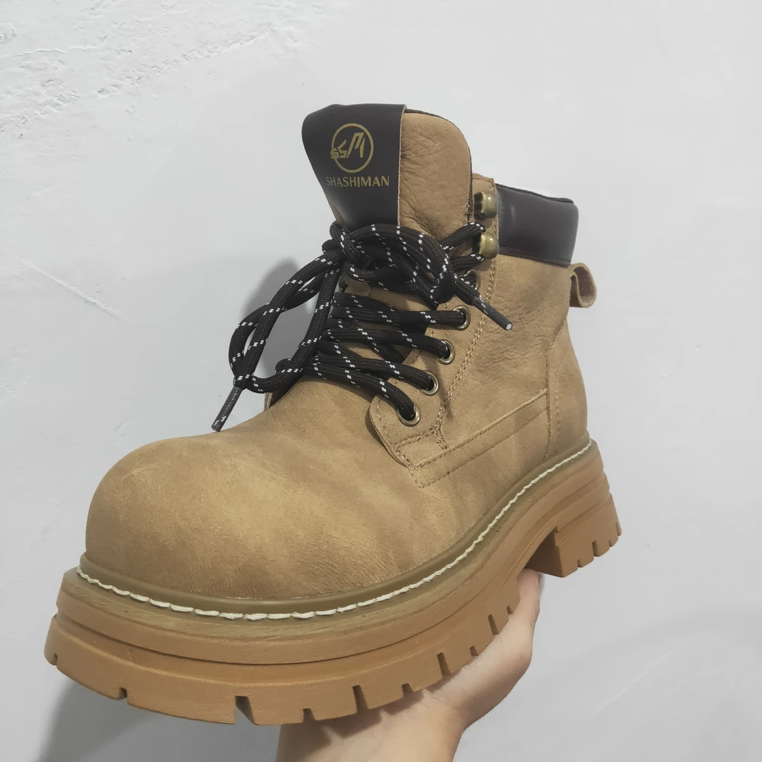 复古休闲马丁靴8801