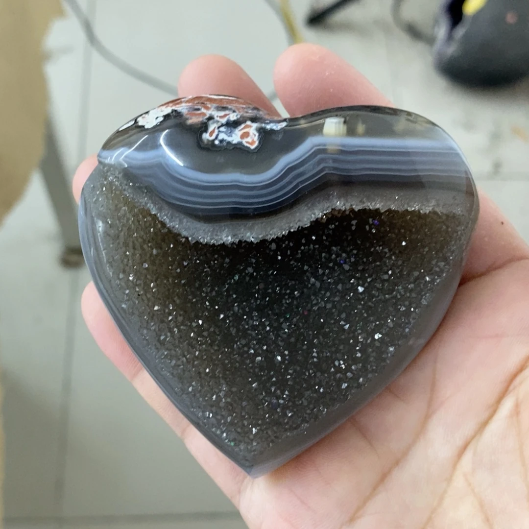 紫晶珠宝半成品未镶嵌