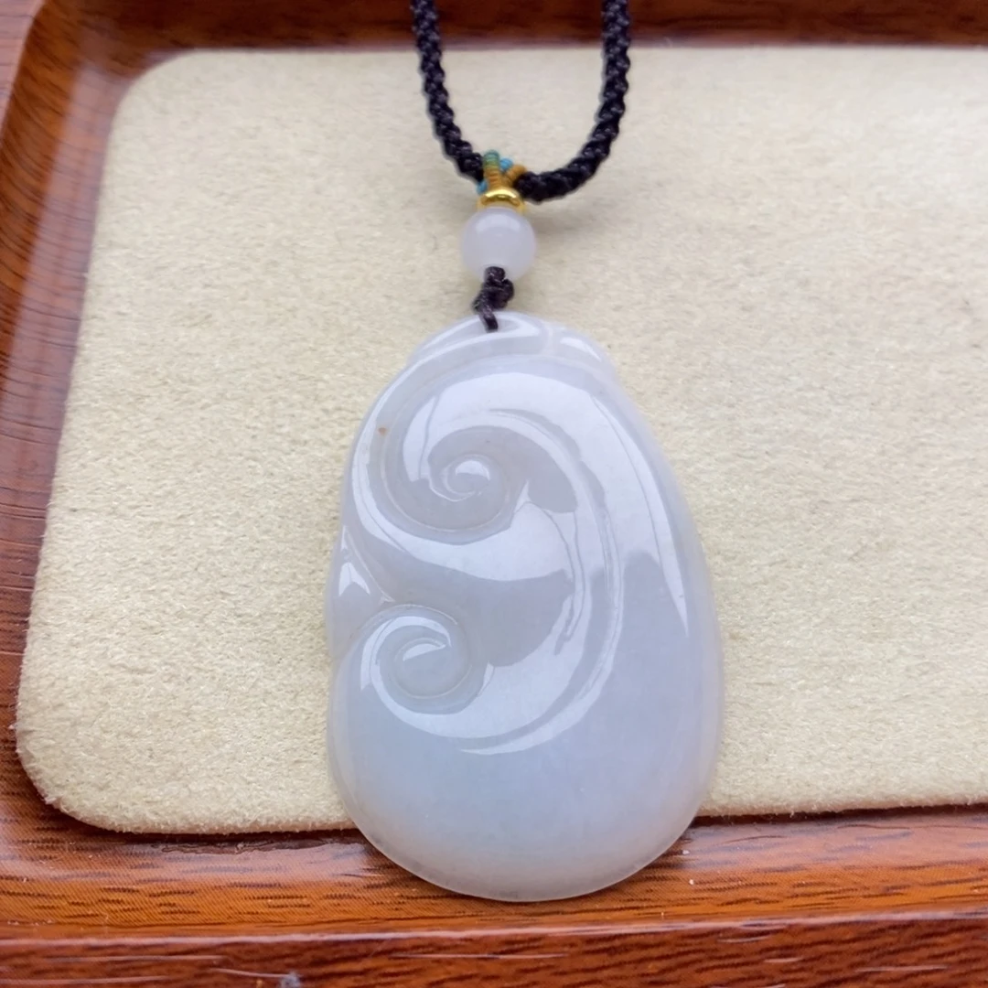 翡翠未镶嵌颈饰吊坠1