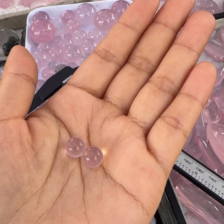 烟晶手链未镶嵌天然水晶单珠