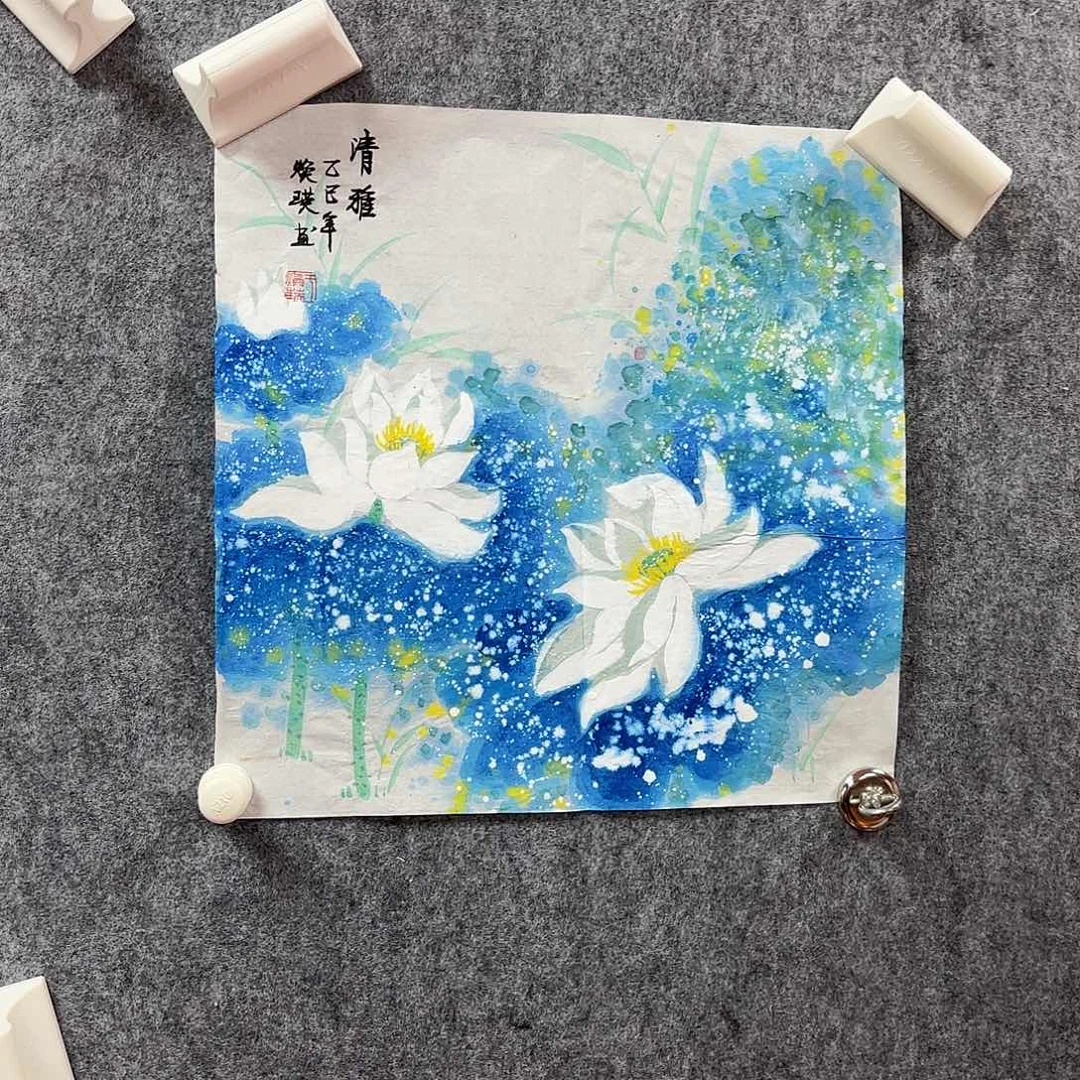 国画于焕英福利作品