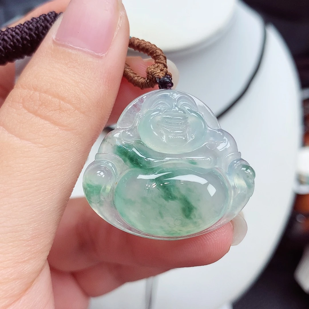 颈饰未镶嵌翡翠翡翠107，27/31/6.2