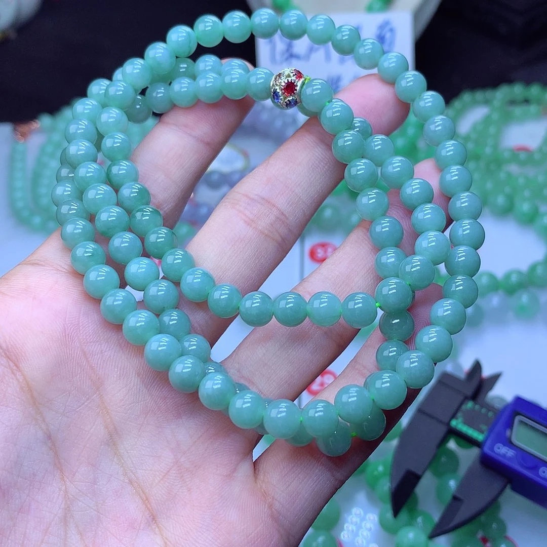 翡翠毛衣链未镶嵌卡7