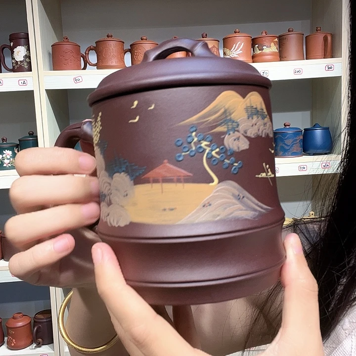 茶杯紫砂手工制作