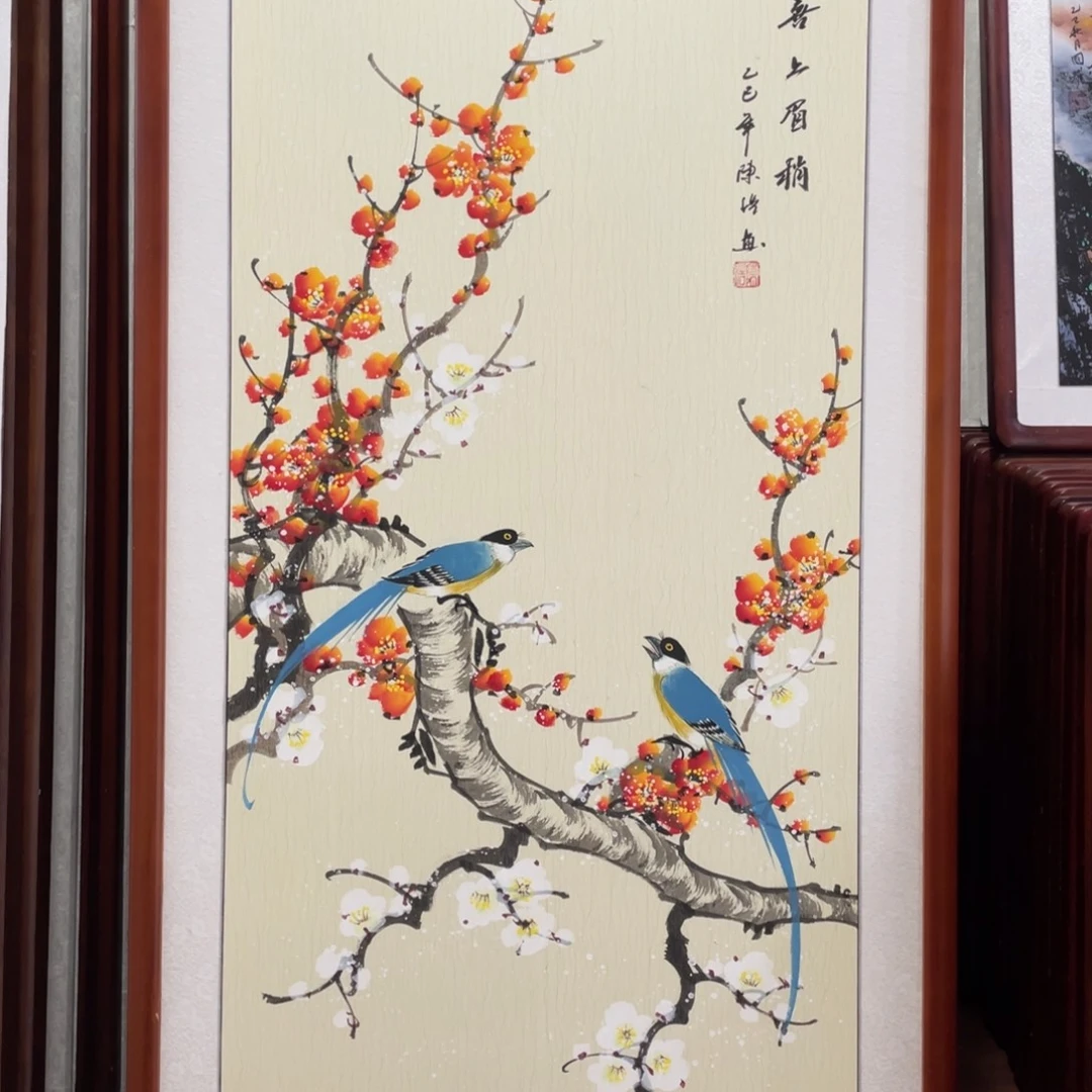 国画带框尺寸63*63厘米