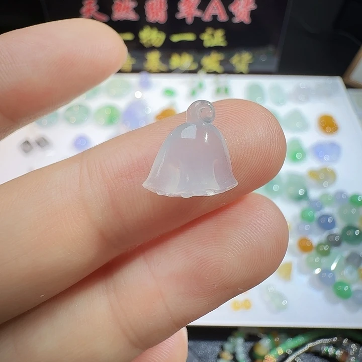 定制翡翠未镶嵌莲蓬