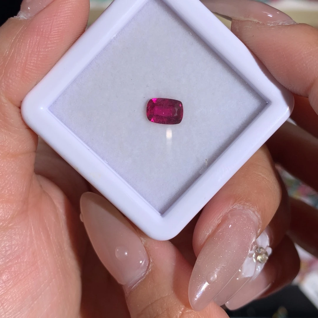 未镶嵌碧玺配件饰品80分裸石