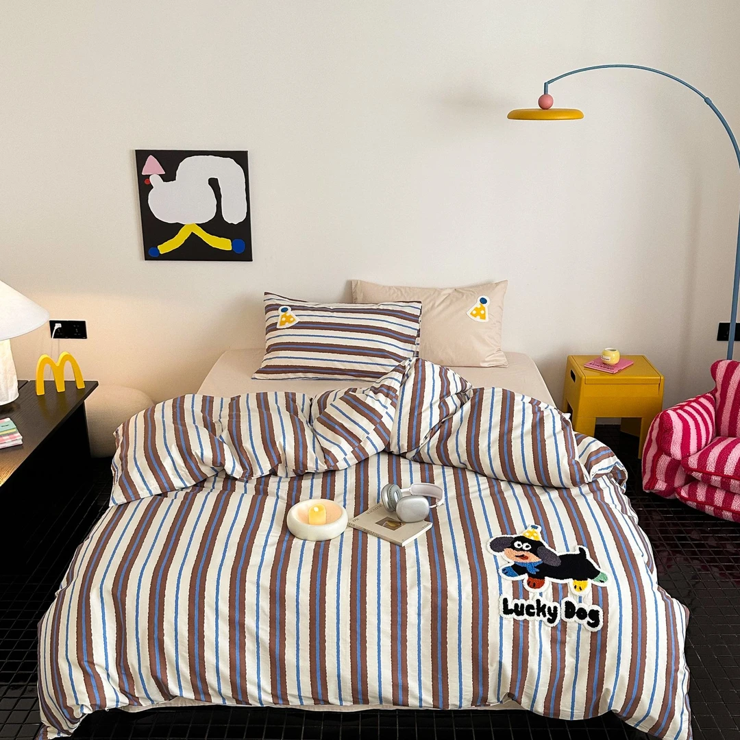 POCKET PIG/布袋猪【幸运小狗】全棉毛巾绣套件