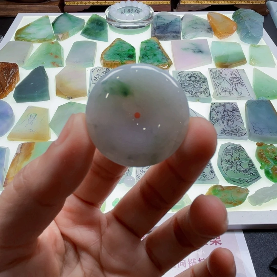 定制翡翠未镶嵌天然翡翠a货