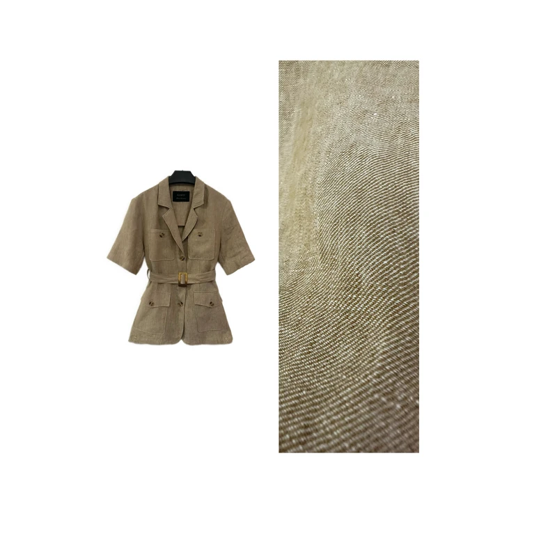 【汉麻】2025新款老钱风休闲宽松时尚气质高奢质感时髦短袖