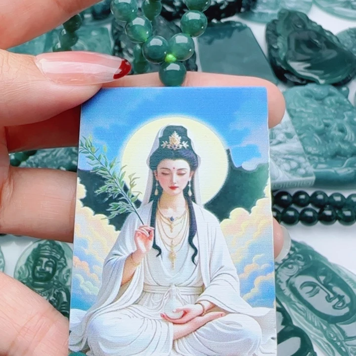 翡翠未镶嵌颈饰多样性发货天然A货翡翠
