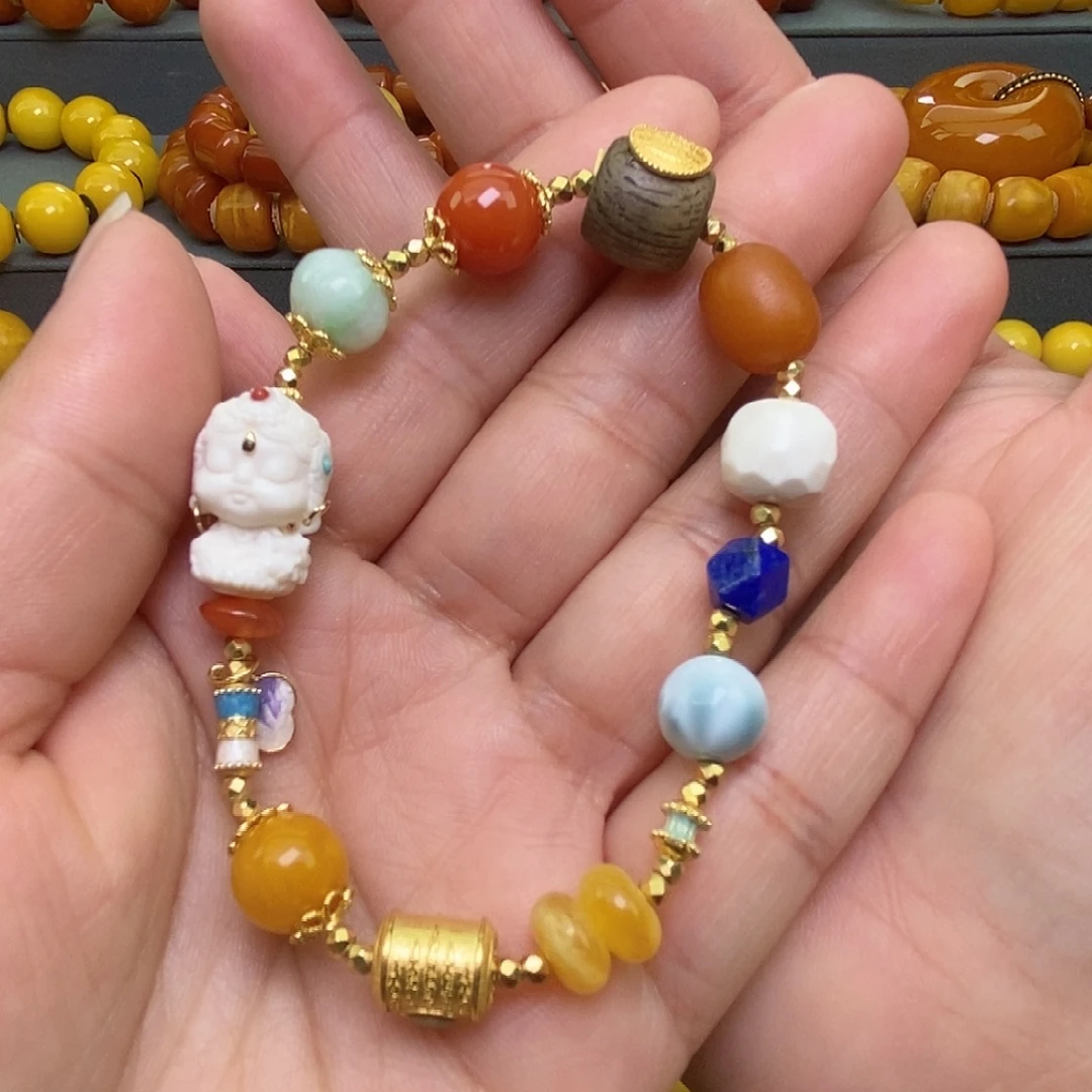 琥珀未镶嵌珠宝奇石