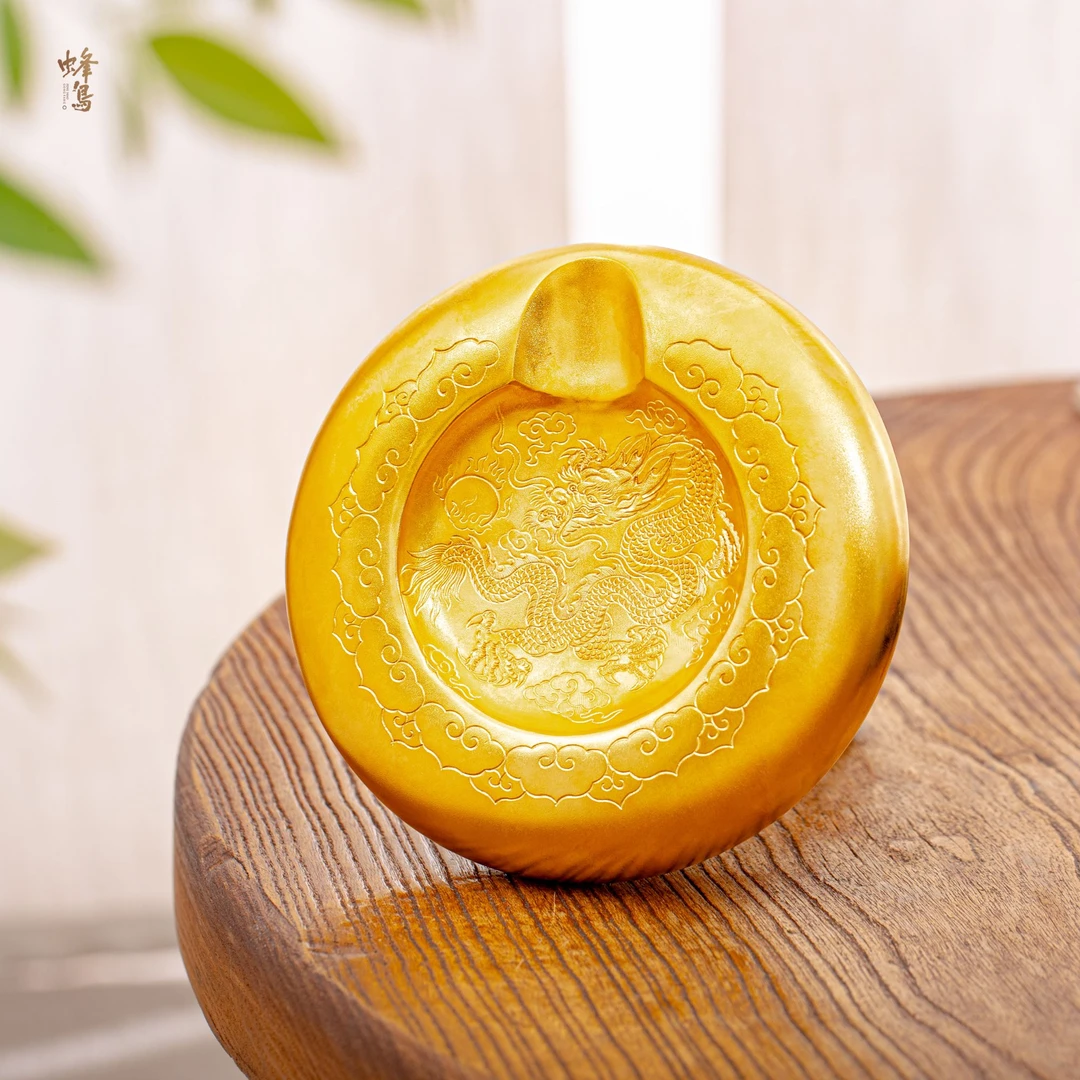 蜂鸟工坊 传承者 铜镀金 雪茄架 茶配件 SWA927