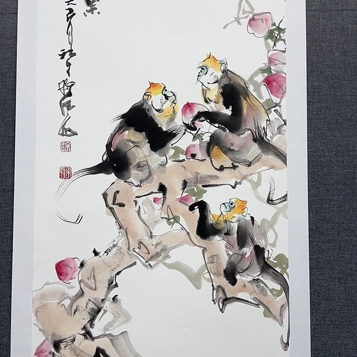 国画书画作品集于一身