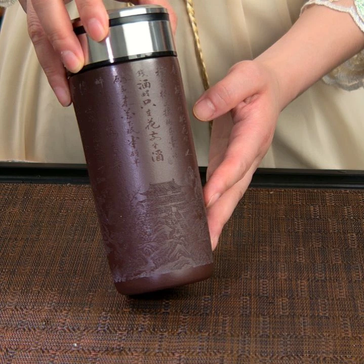 茶杯紫砂高货放漏