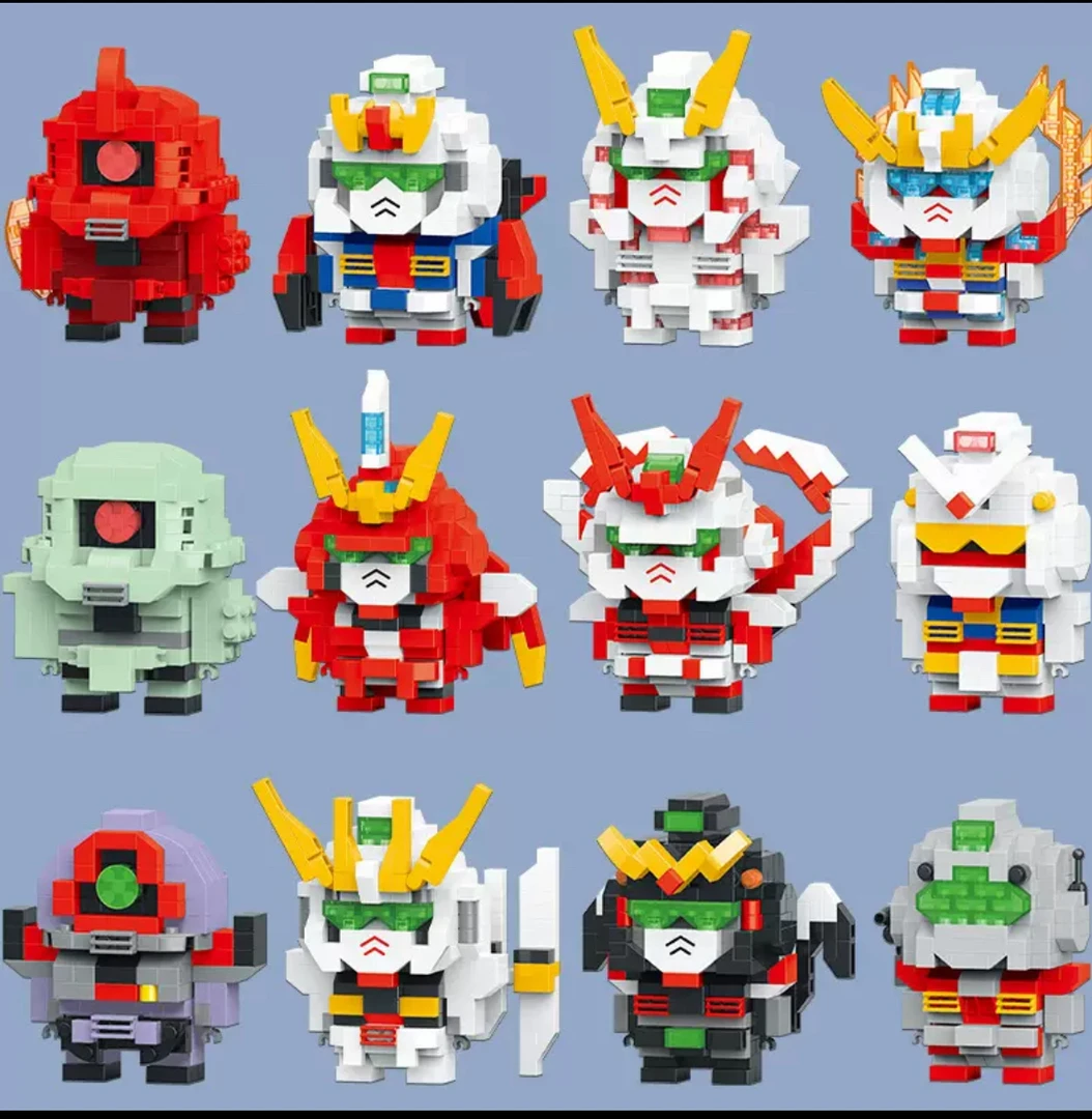 【出4张】 积木高达模型潮玩