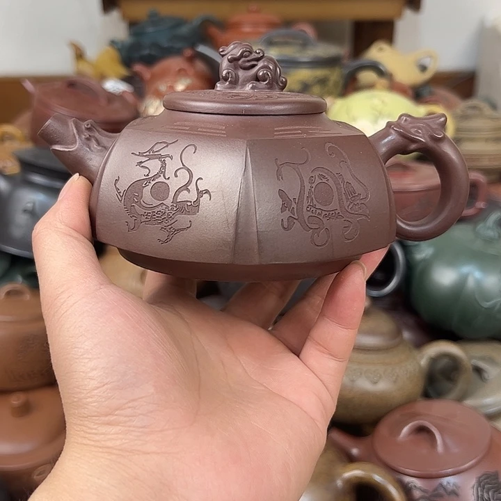茶壶紫砂紫砂壶微瑕