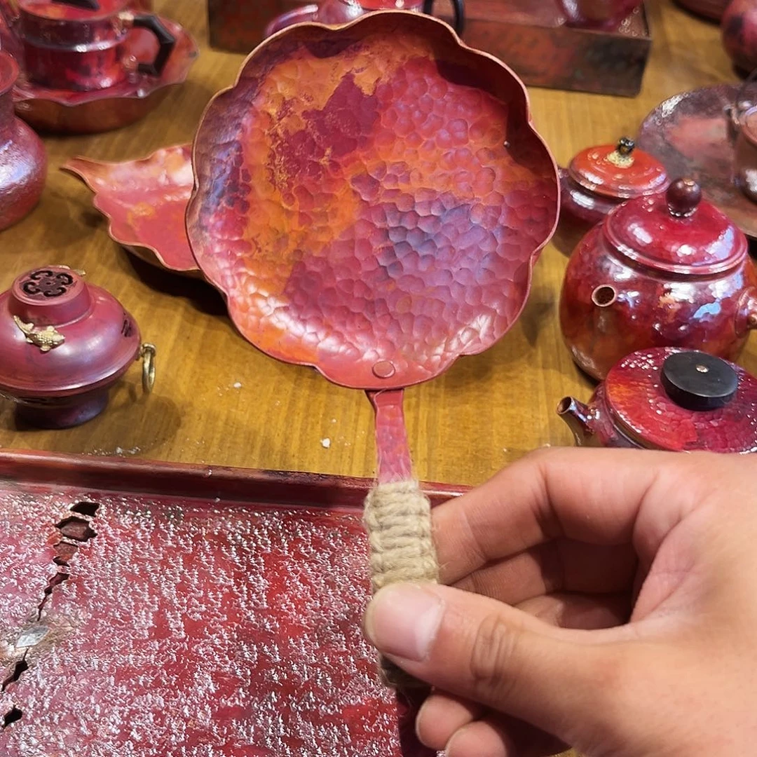 炒茶器手工锻打工艺