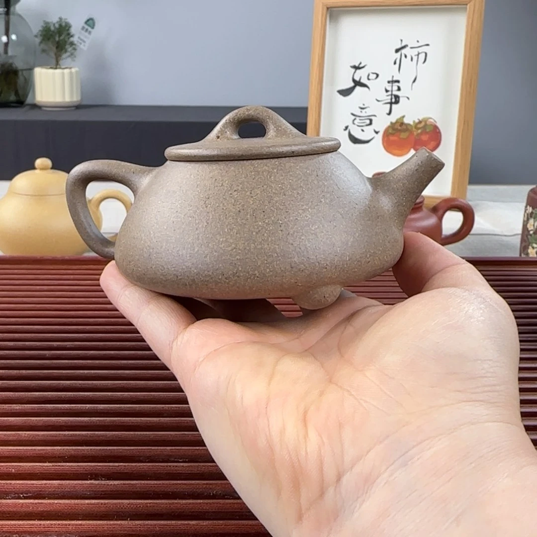 紫砂茶壶次品石瓢