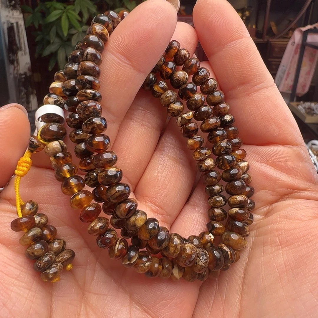 琥珀未镶嵌裸石抚顺琥珀20545六