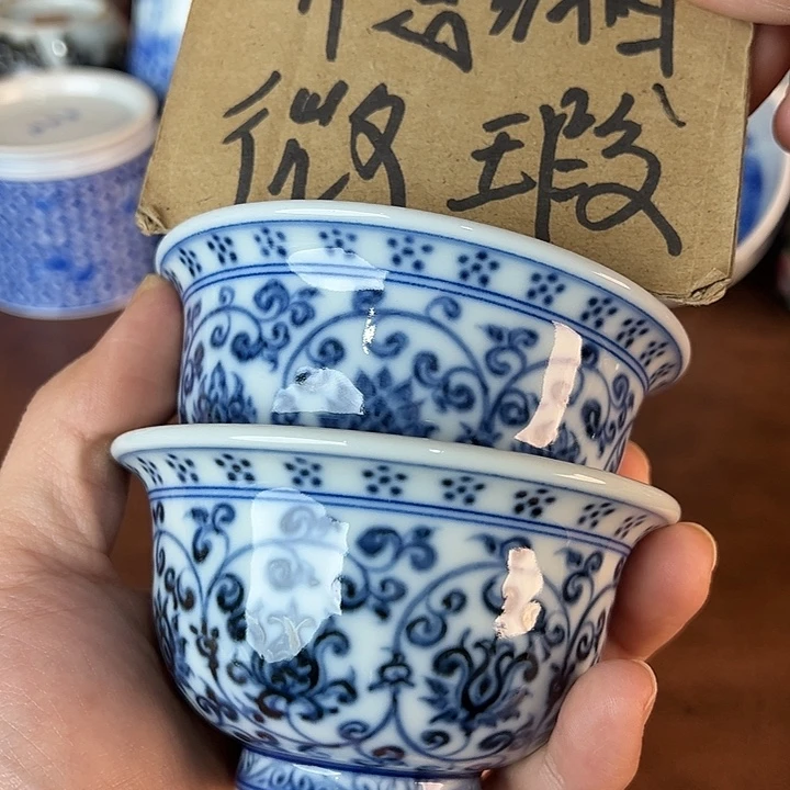 瓷片景德镇全手工手绘陶瓷