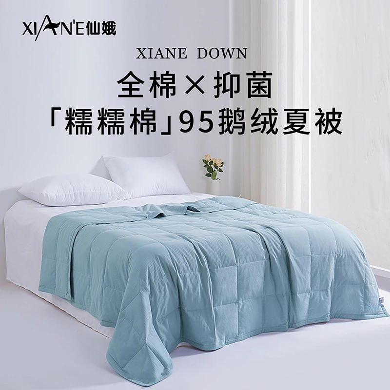 XIAN'E/仙娥【专场好价】糯糯棉95鹅绒被机洗凉感单人学生宿舍