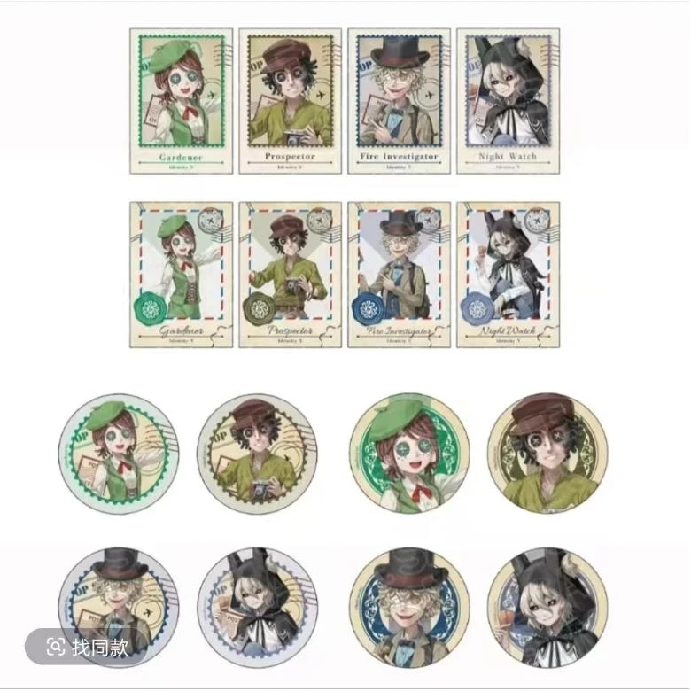 【日谷】第五人格 秋日悠游 东京快闪 吧唧 徽章 透卡 卡片