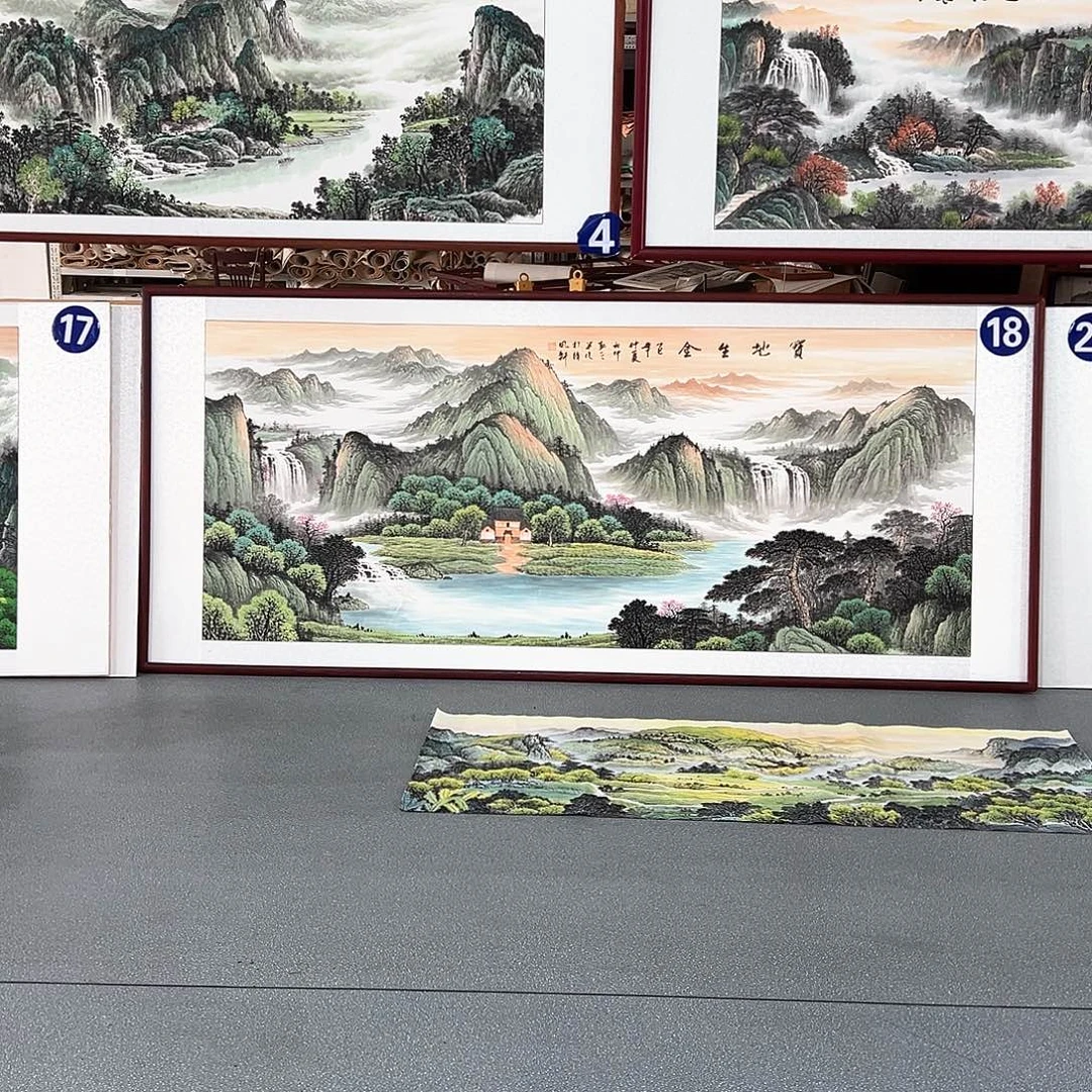 M***鸣国画手绘保证假一罚万