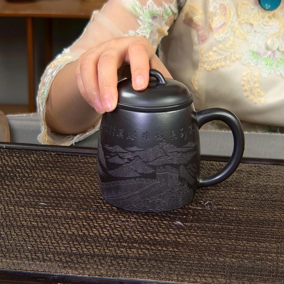 【闪购商品】茶杯紫砂高货放漏
