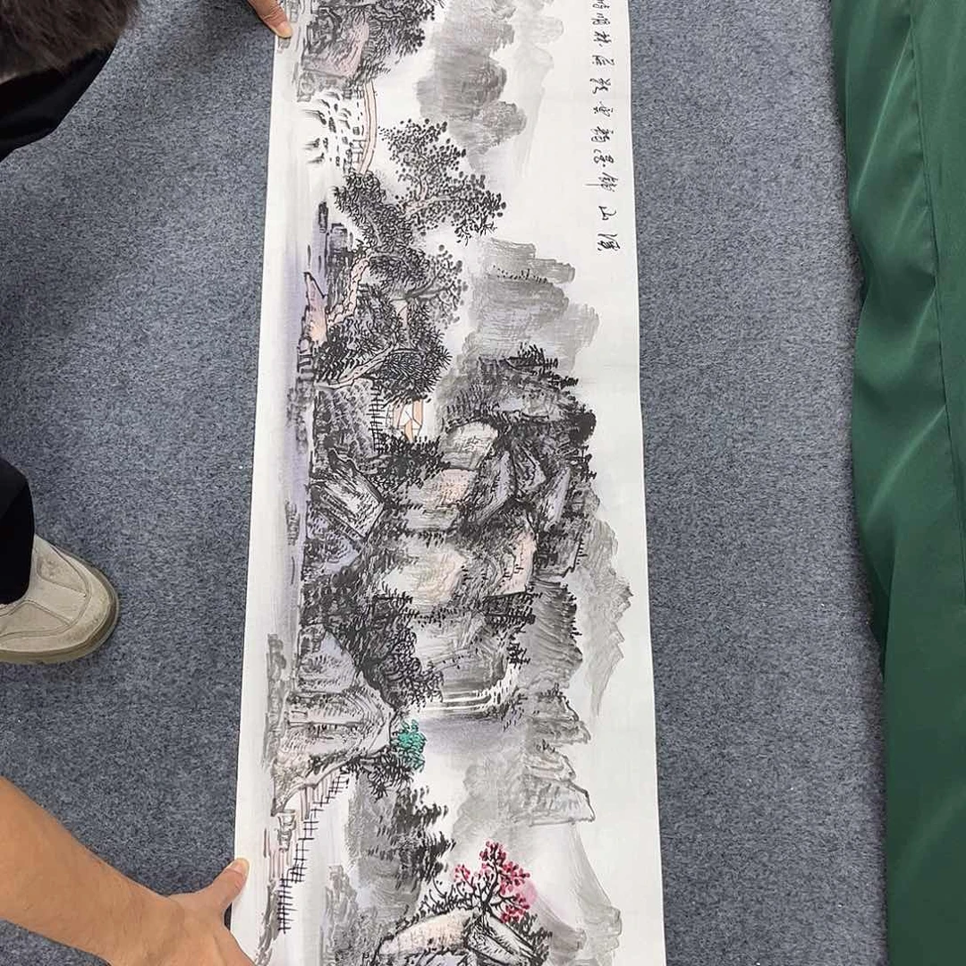国画纯手绘宣纸国画作品