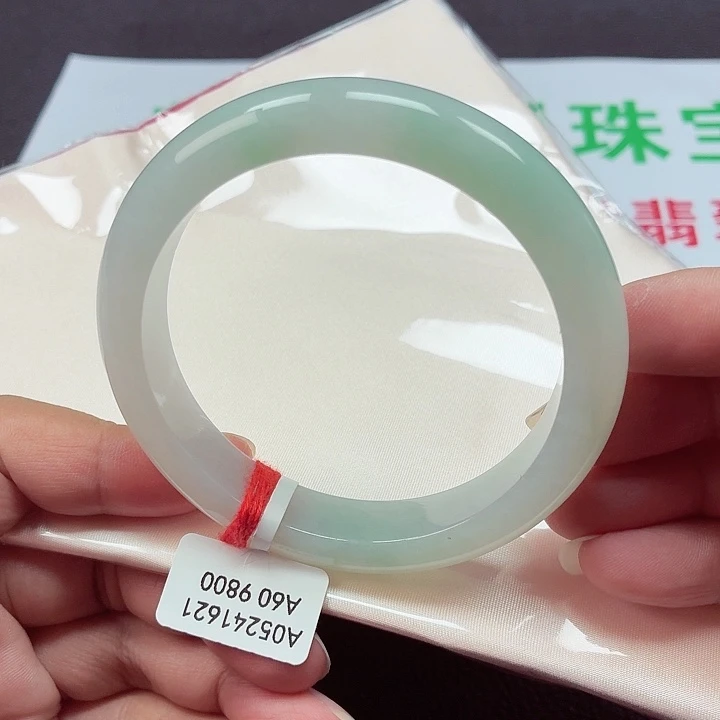翡翠手镯未镶嵌天然缅甸A货翡翠