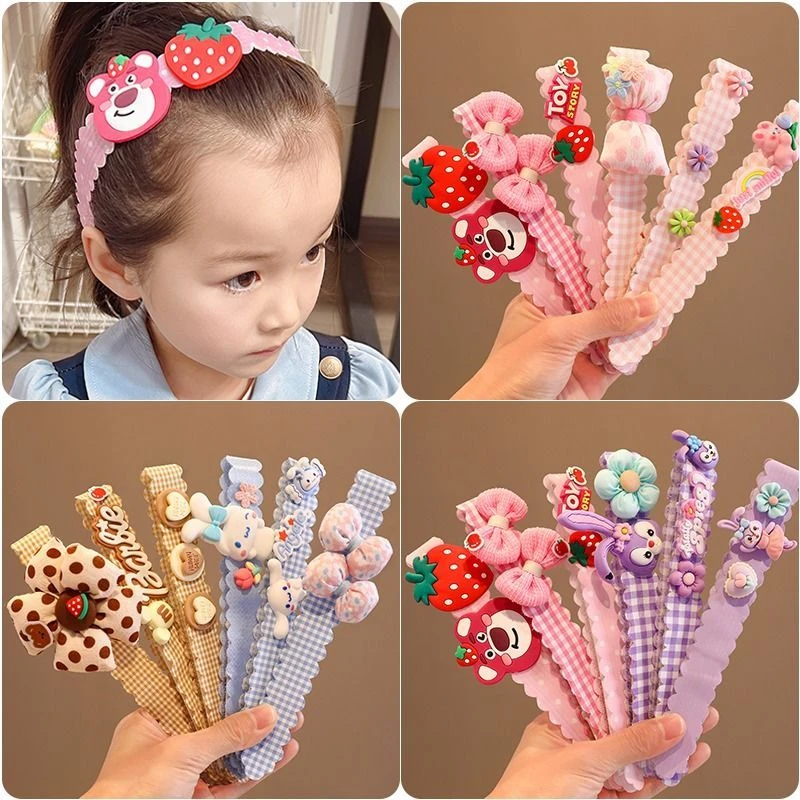 星黛露儿童魔术贴发带碎发神器女童刘海贴发箍宝宝碎发神奇小女孩