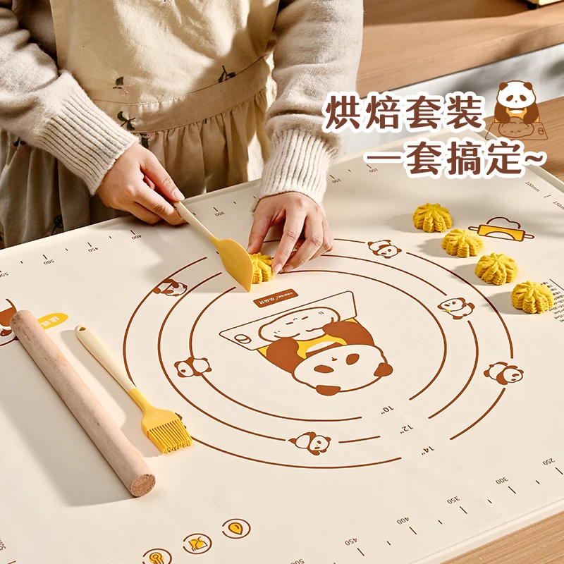 品品优揉面垫母婴食品级硅胶垫面板加厚擀面和面案板烘焙工具dr大
