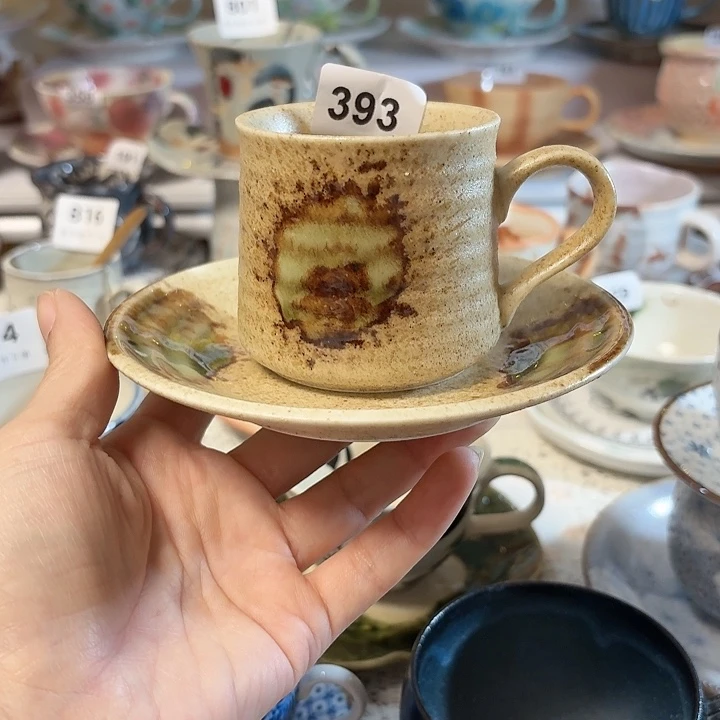 瓷片出逃窑变咖啡杯