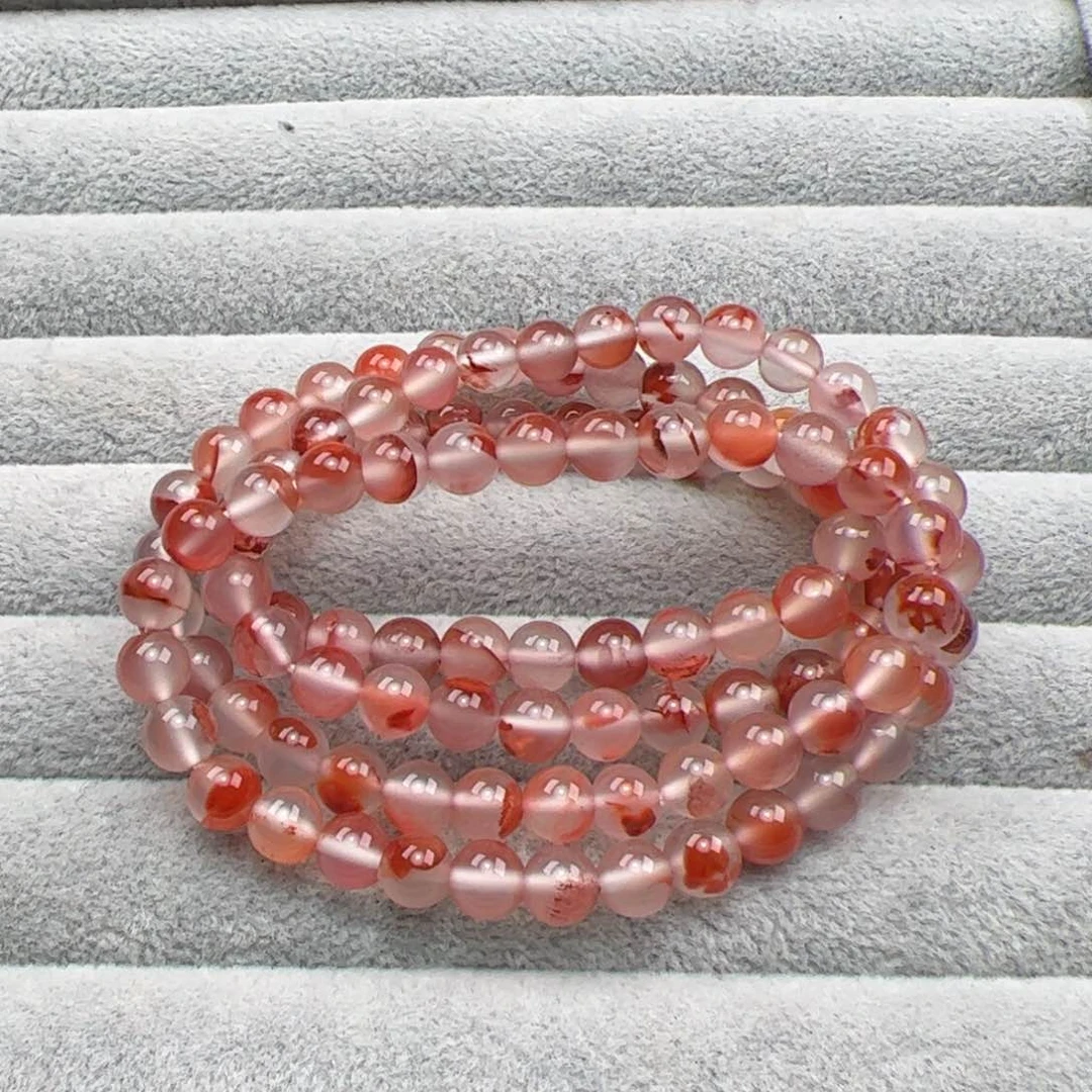 南红玛瑙原矿南红6mm未镶嵌你**我