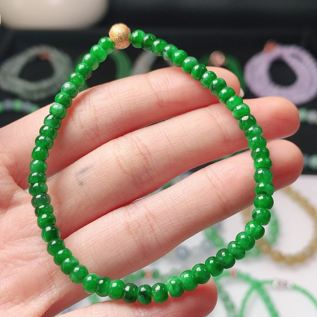 翡翠未镶嵌手链翡翠