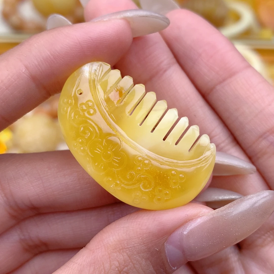 琥珀未镶嵌珠宝奇石