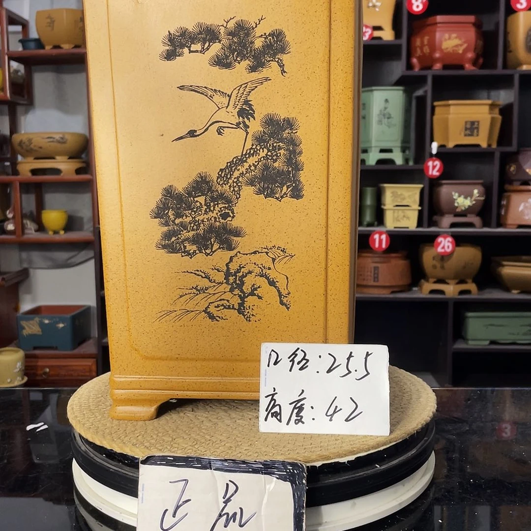 D-盆尚好紫砂花盆