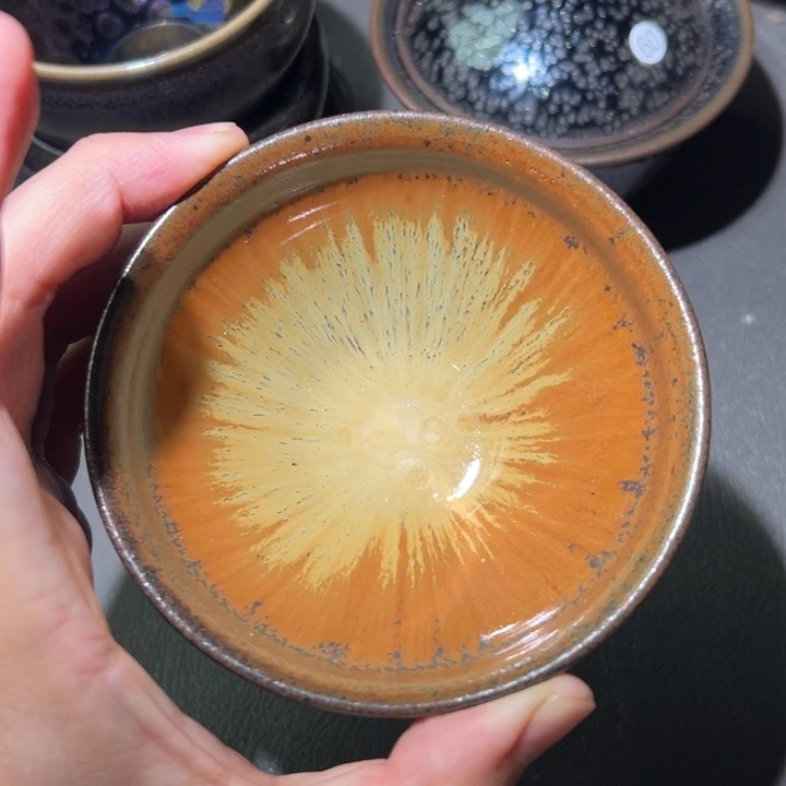 茶盏这个时候才开始准备好
