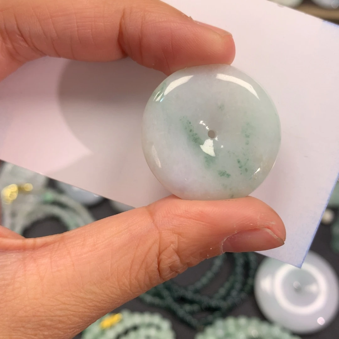 翡翠未镶嵌颈饰纯天然a货翡翠