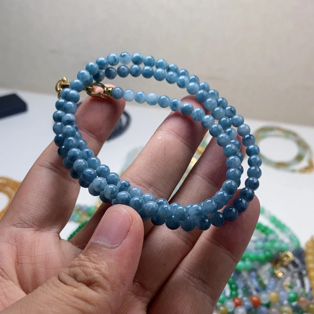 定制翡翠未镶嵌天然缅甸a货卡5