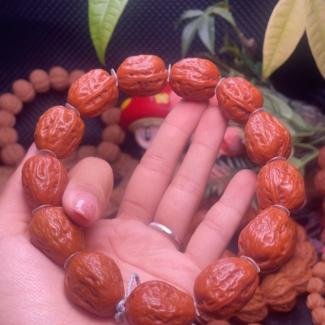 王***l文玩核桃手串小白菜