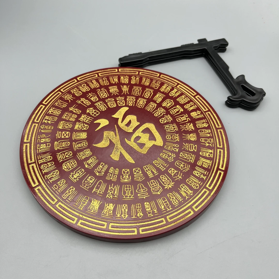 含辰砂工艺品BJ044-经典紫色雕刻摆件