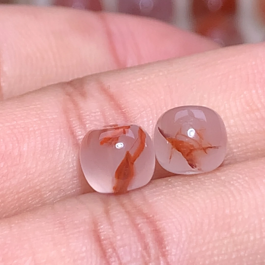 直***去南红玛瑙未镶嵌珠宝半成品老型1