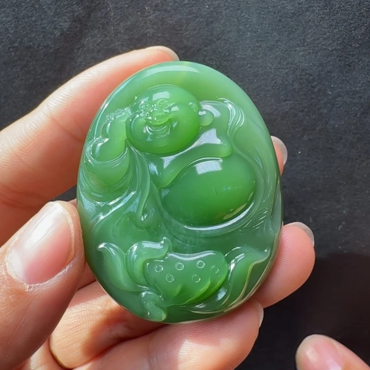 和田玉（碧玉）未镶嵌颈饰